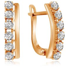 Бронницкий Ювелир Серьги из красного золота 16311663000