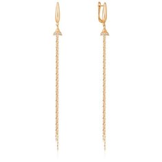 Бронницкий Ювелир Серьги из красного золота 16301822000