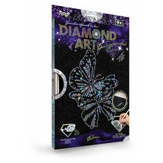 Набор для создания мозаики.DIAMOND ART. Набор 4 "Бабочки" Danko Toys