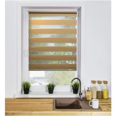 Рулонная штора "Грация" 25 (день/ночь), 64х160см. LM Decor