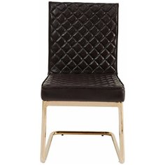 KARE Стул консольный Beverly Hills, коллекция "Беверли-Хиллз" 46*91*56, Искусственная кожа, Сталь, Фанера, Пена полиэстер, Черный