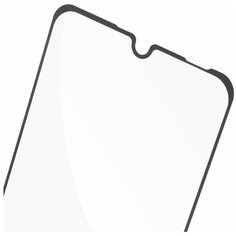 Защитное стекло с черной рамкой ROSCO для HUAWEI P30 Lite (Хуавей П30 лайт), силиконовая клеевая основа