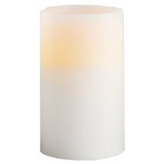 Свеча светодиодная, цвет - белый, высота 12 см, 066-33 Star Trading