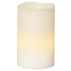 Свеча светодиодная, высота - 12,5 см, с таймером, цвет - белый, 063-33 Star Trading