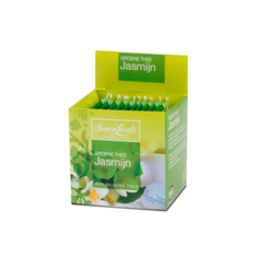 Simon Levelt Чай Зеленый байховый ароматизированный "Jasmine" (10 пакетиков) 15 г, для заваривания в чашке