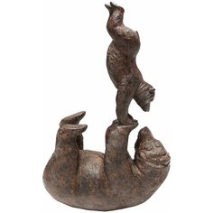 KARE Design Статуэтка Bears, коллекция "Медвежата" 18*27*9, Полирезин, Коричневый