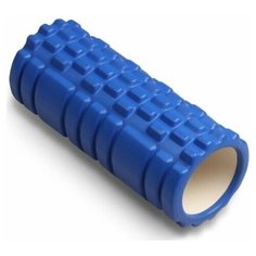 Ролик массажный для йоги IN077 INDIGO PVC Синий 33*14 см