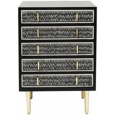 KARE Design Комод Piano, коллекция "Пианино", ручная работа 60*89*48, МДФ, Верблюжья кость, Полирезин, Латунь, Коричневый