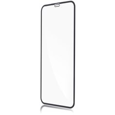 Прозрачное защитное стекло ROSCO с черной рамкой для Apple iPhone 11 и iPhone XR (Эпл Айфон 11, XR), клеевая основа по периметру