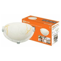 Светильник декоративный СД 1*60 Вт E27 полукруг мрамор TDM