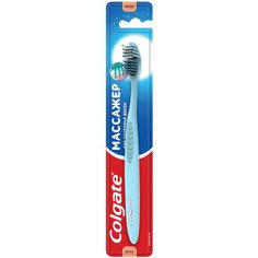 Зубная щетка Colgate Массажер для здоровья десен, мягкая, синий