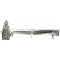 KARE Вешалка настенная Hammer, коллекция "Хаммер" 40*18*7, Алюминий, Серебряный
