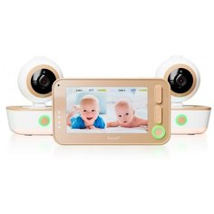 Видеоняня Ramili Baby RV1300x2 белый/золотой