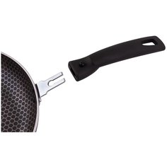 Сковорода Flonal City 22 см со съемной ручкой и стеклянной крышкой