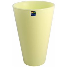 _91-014-ф140/h210 "Кашпо" проз.крш.жел.601 Nina Glass