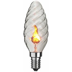 Лампа светодиодная FLICKERING FLAME LAMP декоративная, патрон Е14, высота 100 мм, с эффектом "пламя свечи" Star Trading