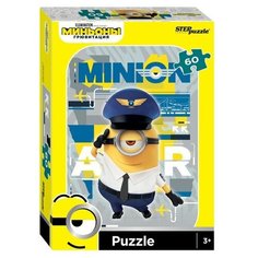 Пазл "Миньоны. Грювитация", Universal, 60 деталей Step Puzzle