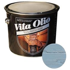 Масло-воск Живая краска VITA OLIO для внутренних работ с твердым воском, ольха голубая, 10 л