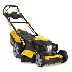 Газонокосилка бензиновая GLD-520SP-VE Denzel, 58806, 196 см3,шир 52 см,привод,вариатор,эл. старт,60 л