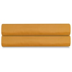 Простыня Tkano из сатина цвета шафрана из коллекции Wild, 180х270 см (TK20-SH0013)