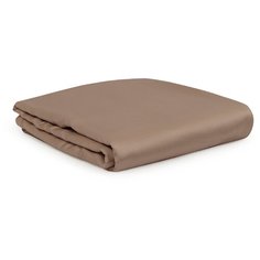 Простыня Tkano из сатина, египетский хлопок Essential, бежевый, 180х270 см (TK20-SH0006)