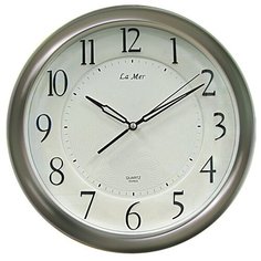 Часы настенные кварцевые La mer GD173019 серый