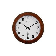 Часы настенные кварцевые La mer GD180002 коричневый