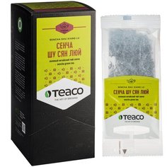 Пакетированный чай на чайник "Сенча Шу Сян Люй" 15 пакетиков Teaco
