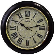 Часы настенные кварцевые Kairos KW 4018S черный