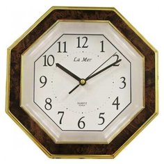 Часы настенные кварцевые La mer GD021007 коричневый