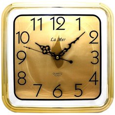 Часы настенные кварцевые La mer GD052011 золотой