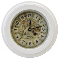 Часы настенные кварцевые Sinix 5089 белый