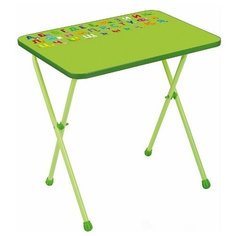 Стол детский складной Nika by InHome СТИ для детей возраст от 3 до 7 лет, салатовый