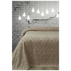 "Покрывало махровое Damask кофе,Турция 160*220" Сонька Дремка