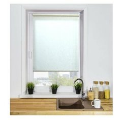 Рулонная штора LM DECOR "Жаккард" 01, 130х170см.