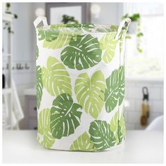 Корзина универсальная Доляна "Листья", 35*35*45 см