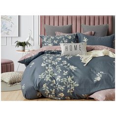 КПБ Cleo сатин набивной "Satin Lux" двуспальный 175*215*1 200*220*1(±5) 70*70*2(±2), 20/596-SL