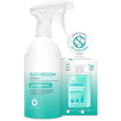 Средство для сантехники и ванн. Бутылка+Концентрат 2*50мл. Dutybox