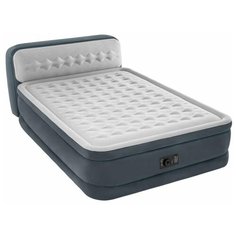 Кровать надувная Ultra Plush, 152 х 236 х 86 см, с встроенным насосом 220-240V Intex