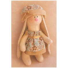 R009 Набор для изготовления игрушки RABBITS STORY Зайка с длинными ушами 20см Ваниль