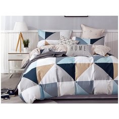 КПБ Cleo сатин набивной "Satin de Luxe" двуспальный 180*210*1 230*240*1(±5) 70*70*2(±2), 20/786-SK