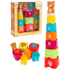 Пирамида с медведем / Дидактическая пирамидка / Детская пирамидка / Медведь Panawealth Inter Holdings