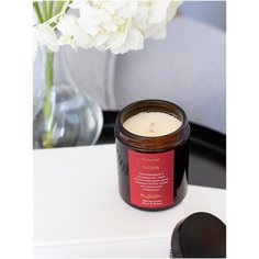 Ароматическая свеча Passion с хлопковым фитилем 180 мл/ Свечи и аромасвечи CANDLE ME
