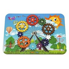 WoodlandToys Конструктор - головоломка "Шестеренки" Колесо обозрения