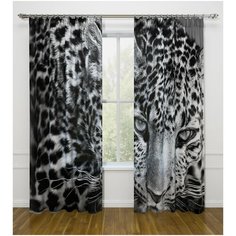 Фотошторы Сирень "Взгляд", 145*260 см, 2 шт.