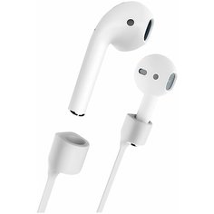 Ремешок для беспроводной гарнитуры / Шнурок держатель для airpods / Держатель для Айрподс с магнитом Red Line