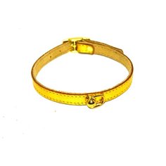 Ошейник кожаный CHOKERZ для маленьких собак. Ширина - 10 мм. Длина - 30 см