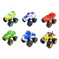 Набор из 6 машинок Вспыш и чудо машинки Fisher Price