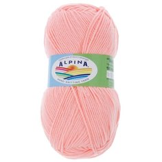 Пряжа Alpina "VERA" 55% акрил, 45% хлопок №03 св.персиковый - 5 мотков по 100 г