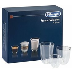 Чашки Микс DeLonghi DLSC302 Mix Glasses Set, 6 шт. Delonghi